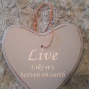 Heart Plaque LIVE