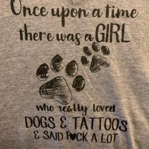 Ladies Grey * Adult Language* T shirt - Large